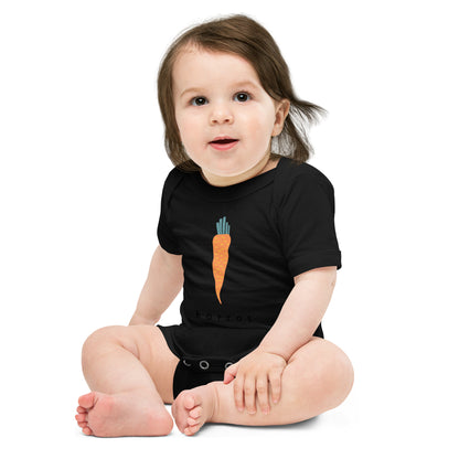 Baby Karrot Uprighteous Short Sleeve Onsie