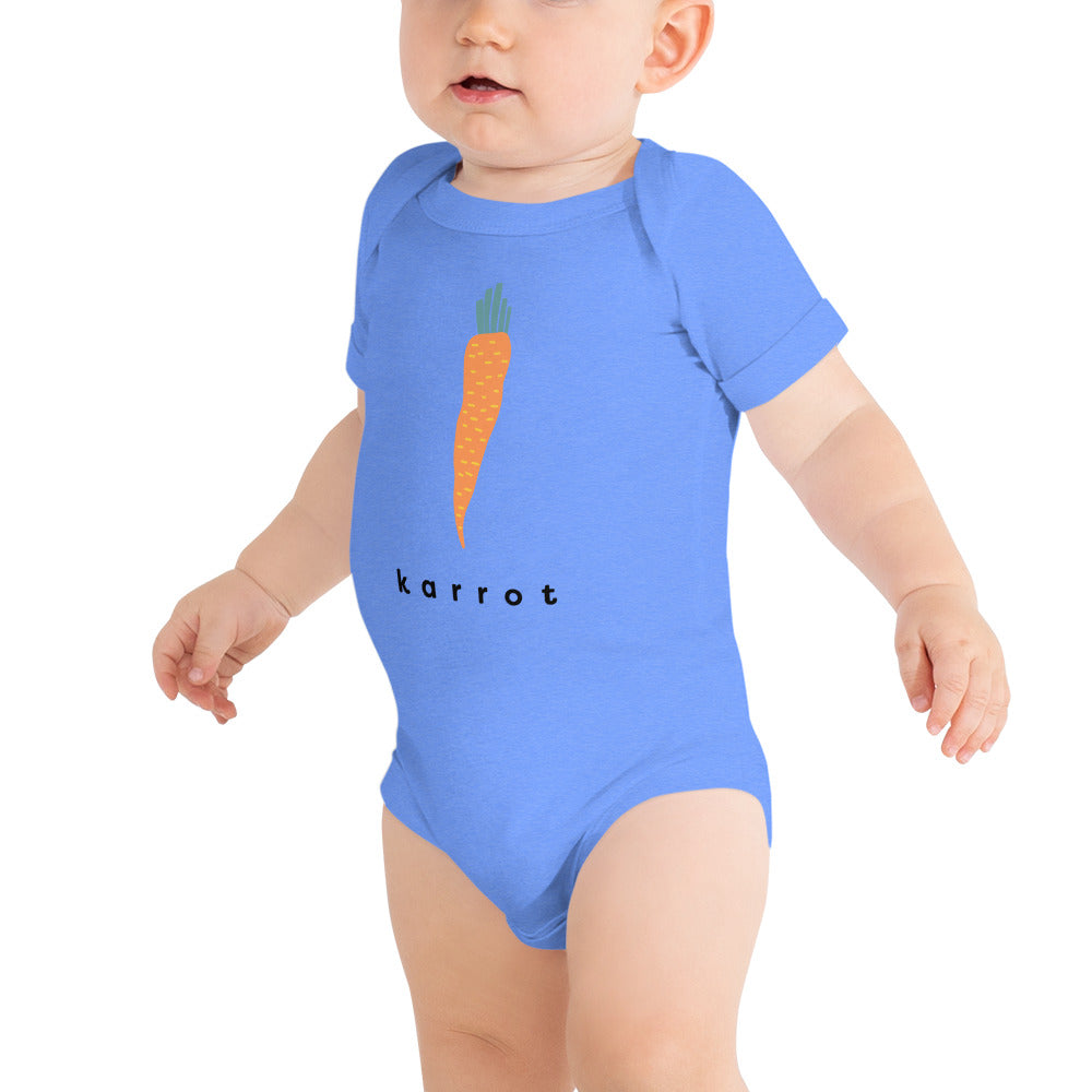 Baby Karrot Uprighteous Short Sleeve Onsie